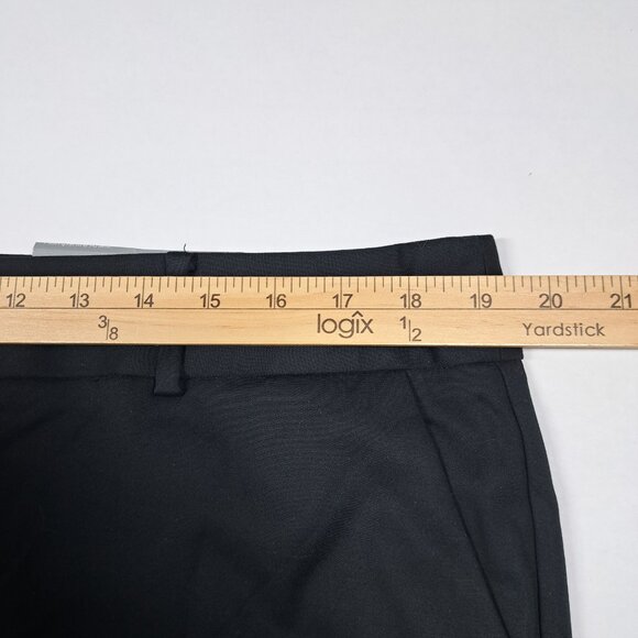 Talbots Hampshire Ankle Dress Pants Black Sz 16 Stretch Straight Leg Womens New - Picture 7 of 10